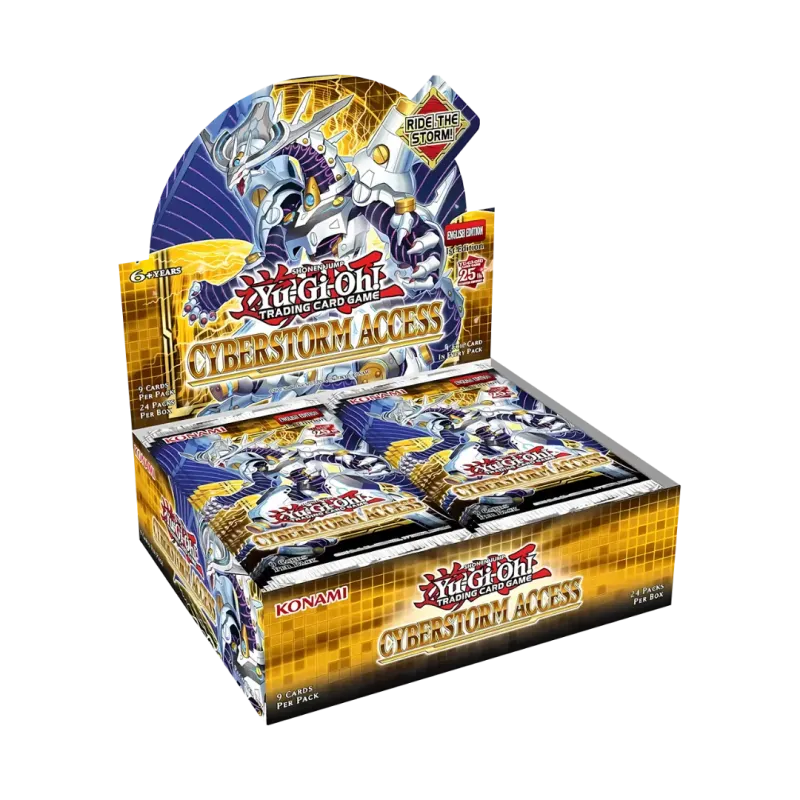 Yu-Gi-Oh - Cyberstorm Access Booster Box - Inglês / 1st Edition