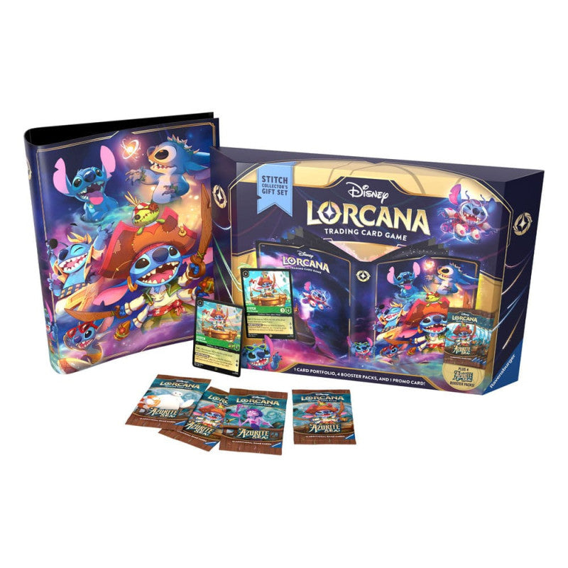 Disney Lorcana TCG - Azurite Sea Stitch Collector's Gift Set - English