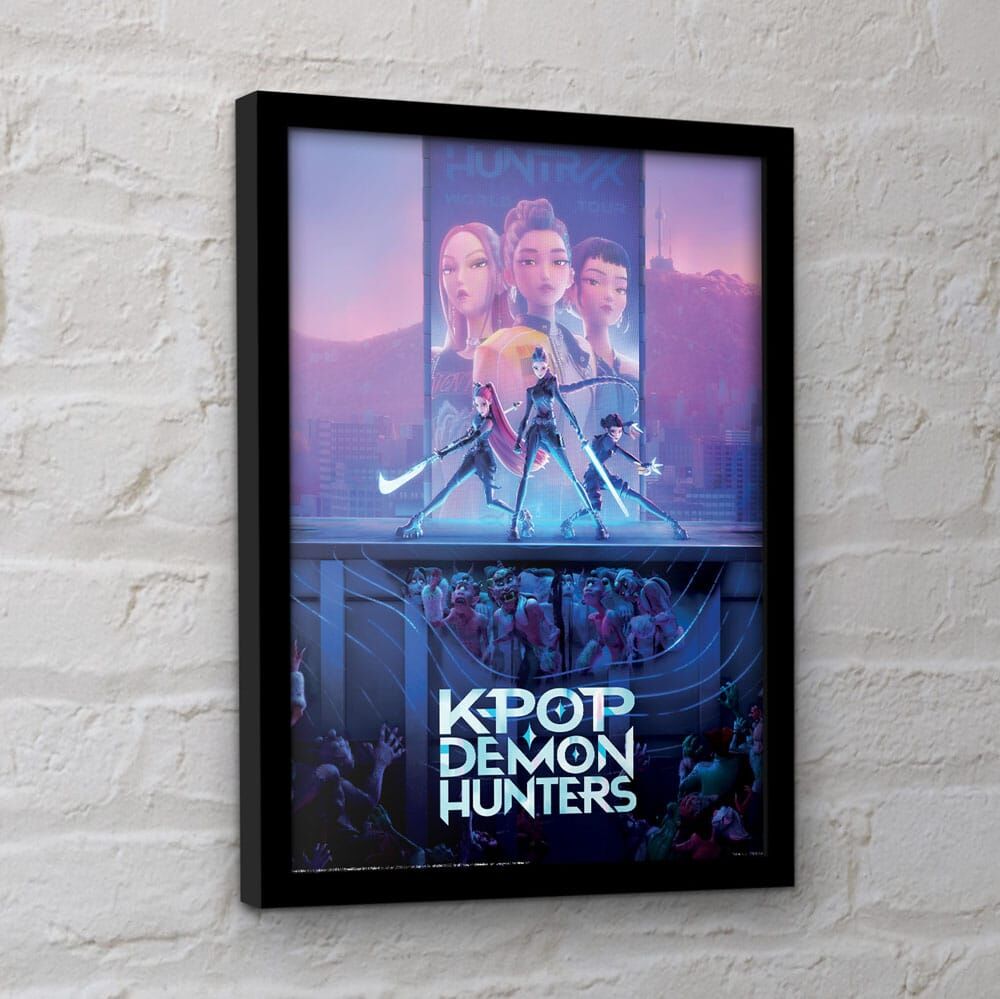 Quadro KPop Demon Hunters (Design 3)