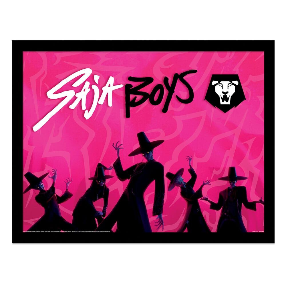 Quadro Saja Boys KPop Demon Hunters