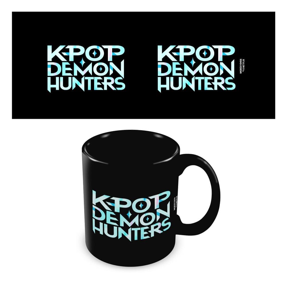 Caneca Logo KPop Demon Hunters 325ml