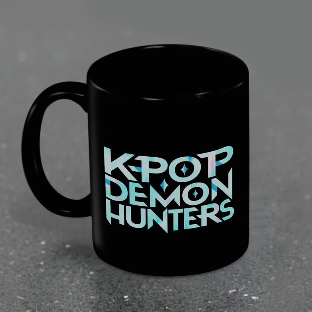Caneca Logo KPop Demon Hunters 325ml