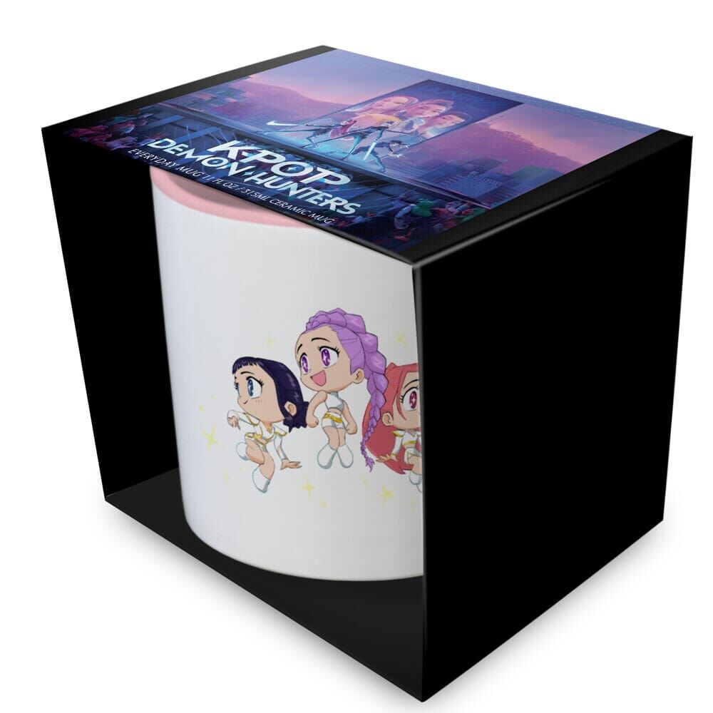 Caneca Chibi KPop Demon Hunters 325ml
