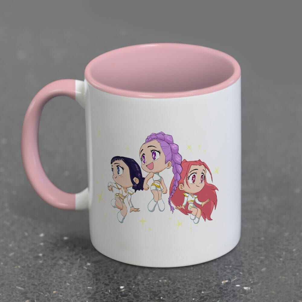 Caneca Chibi KPop Demon Hunters 325ml