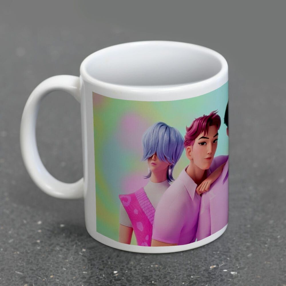 Caneca Saja Boys KPop Demon Hunters 325ml