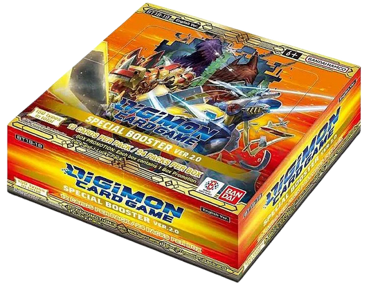 Digimon Card Game - Special Booster Ver 2.0 (BT18-19) Booster Box - Ingês