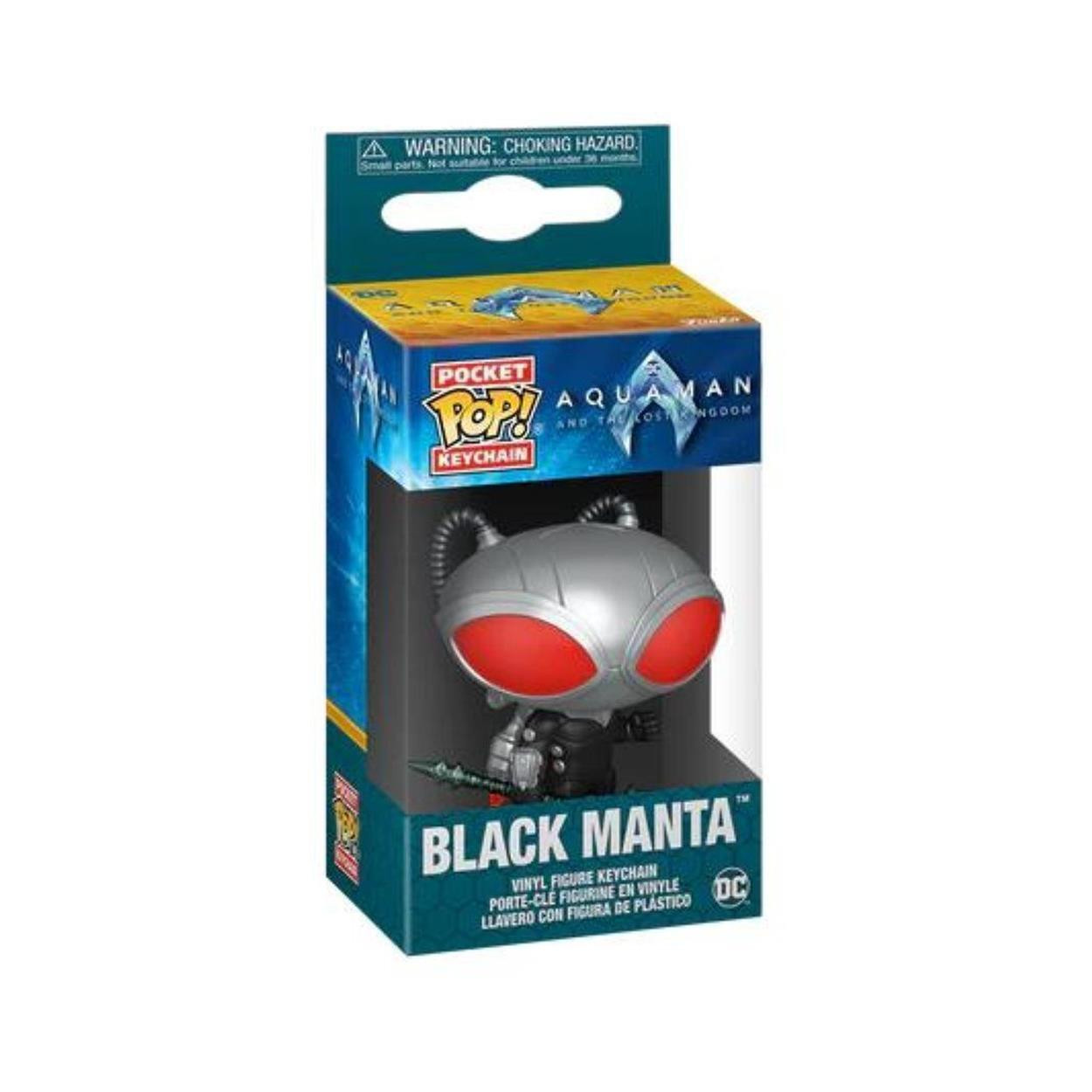 Porta-Chaves Funko Pocket Pop! Aquaman and the Lost Kingdom Black Manta