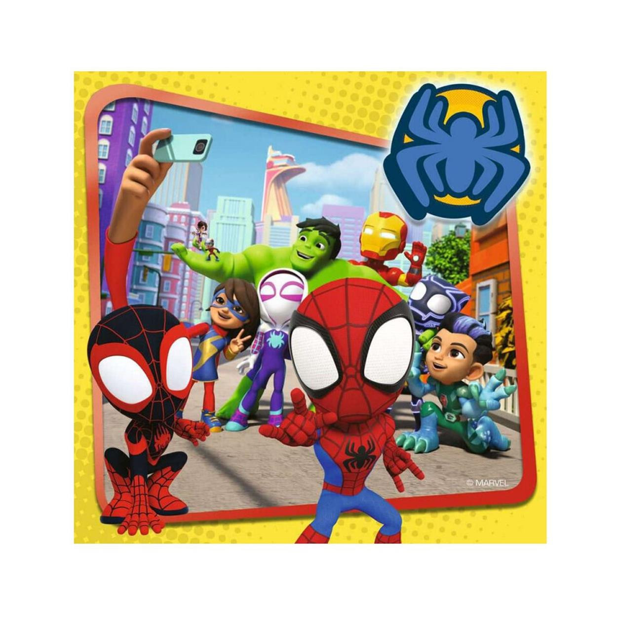 Puzzle Spider-Man Spidey & His Amazing Friends 3x49 Peças Ravensburger