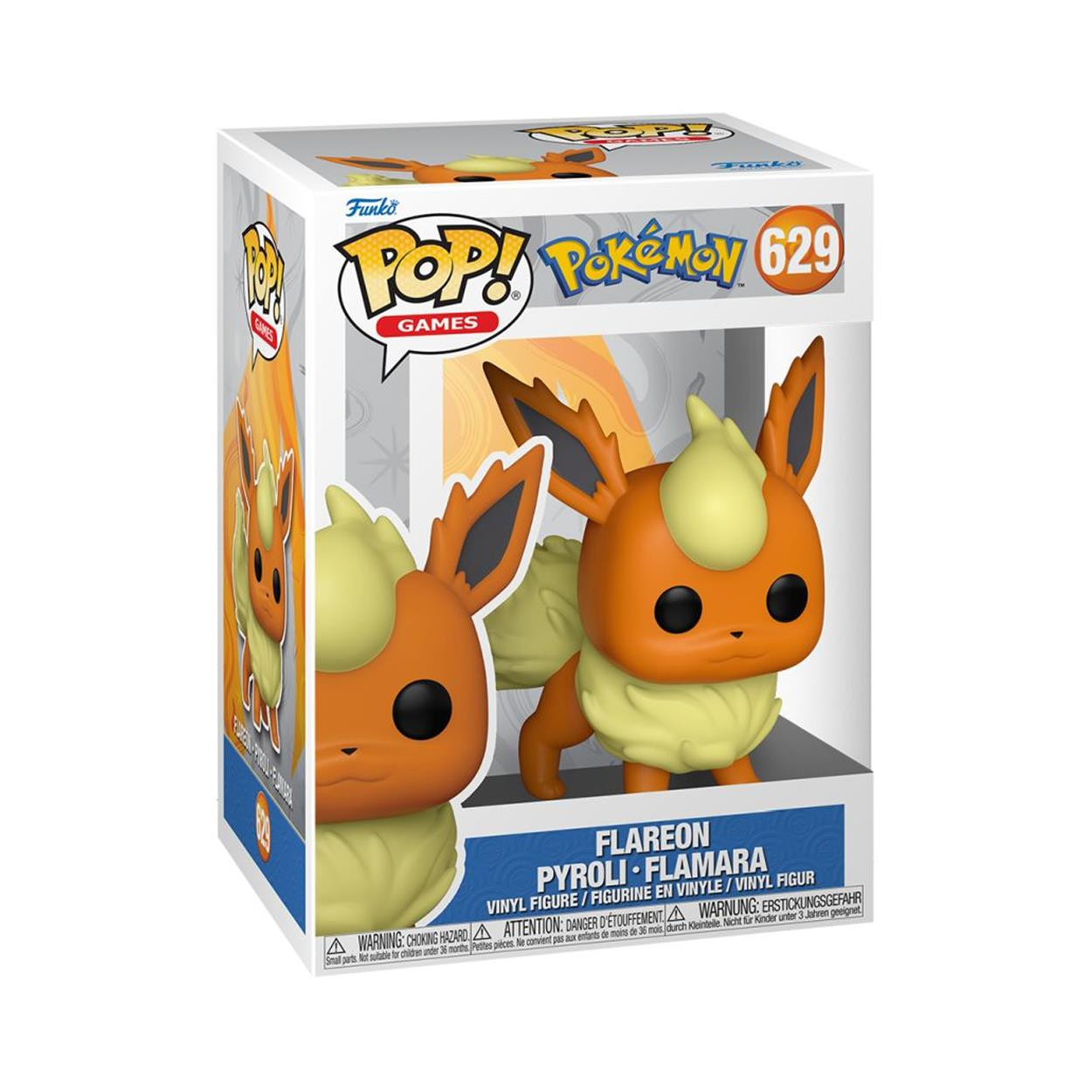 Funko Pop! - Pokémon - Flareon / Pyroli / Flamara #629