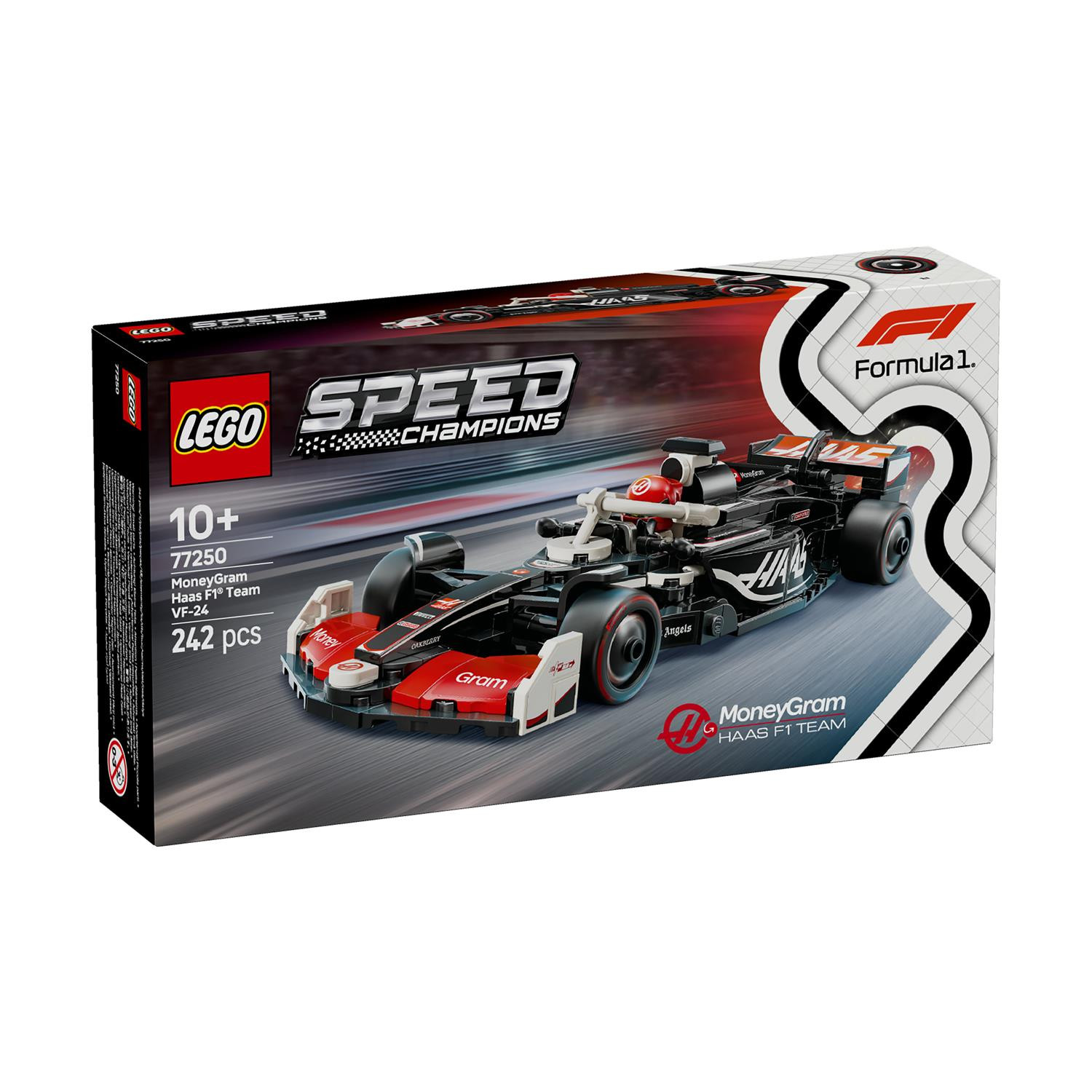 LEGO Speed Champions MoneyGram Haas F1 Team VF-24 Voiture de course 77250