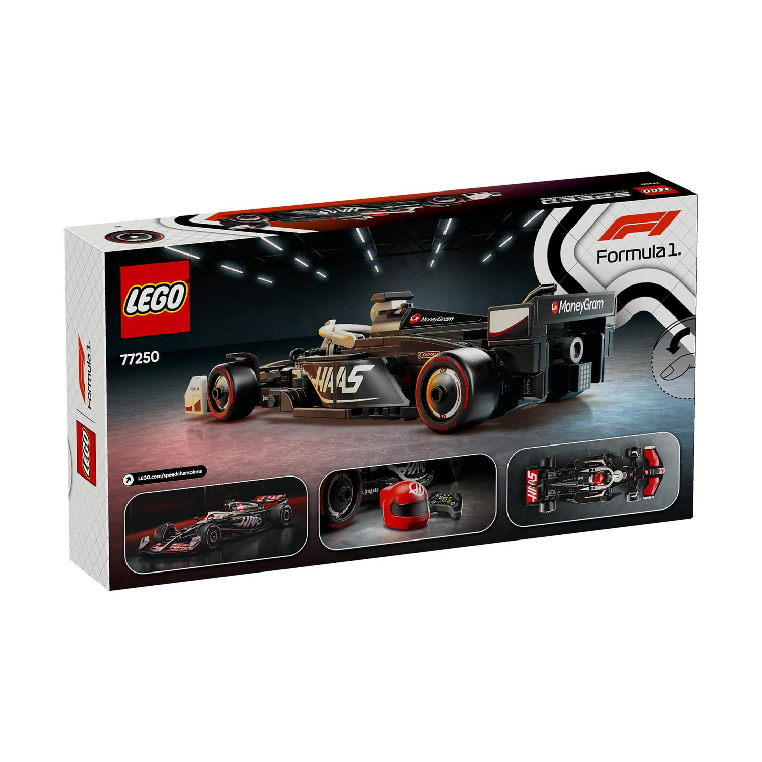 LEGO Speed Champions MoneyGram Haas F1 Team VF-24 Voiture de course 77250