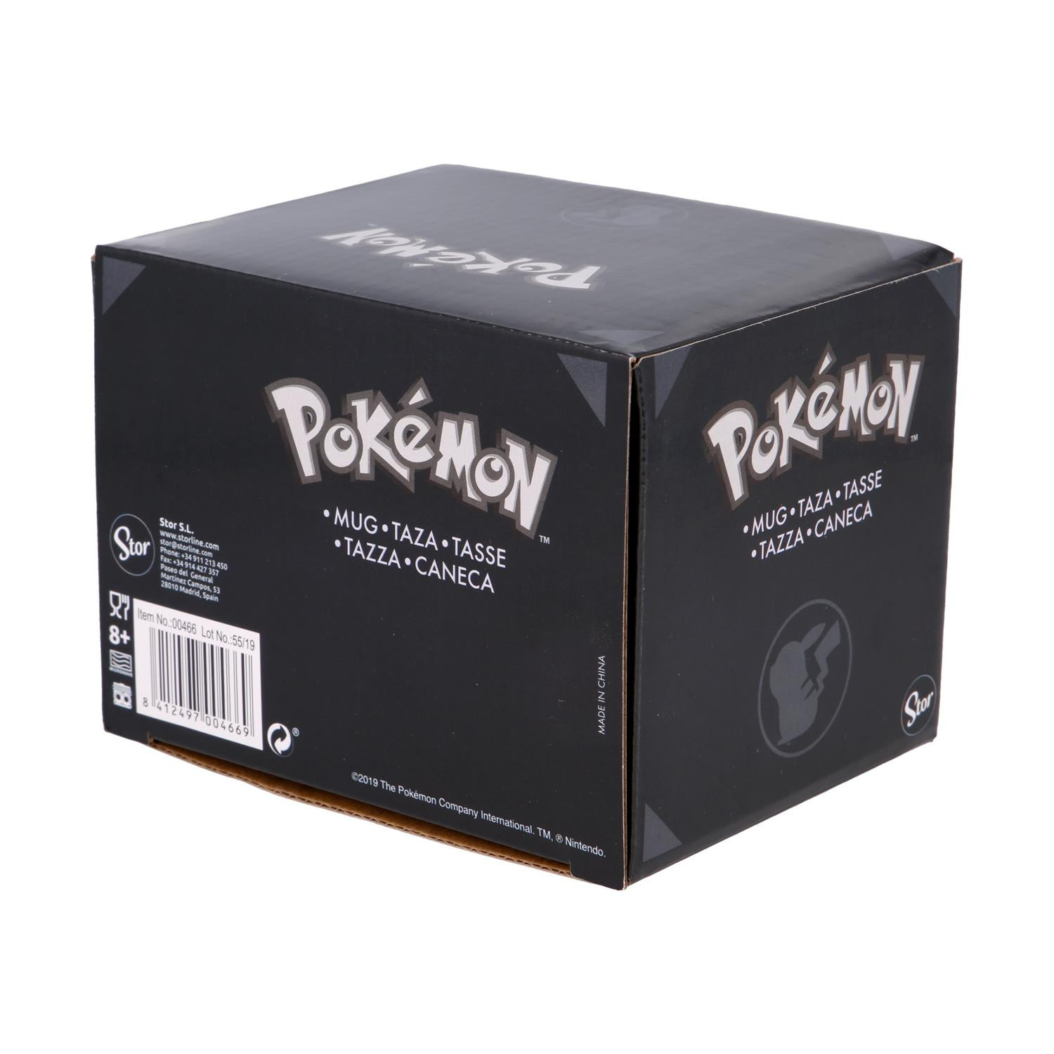 Caneca Pokémon Pikachu 400 ml em Cerâmica com Caixa Presente Stor