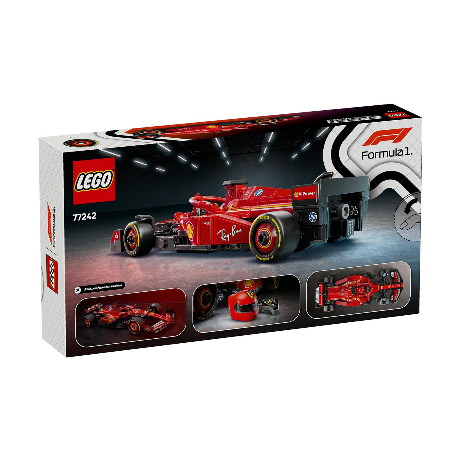 LEGO Speed Champions Ferrari SF-24 F1 Race Car 77242