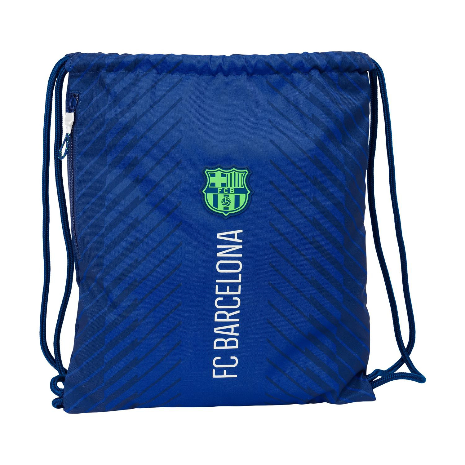 Saco de Desporto FC Barcelona Azul-Marinho com Cordões Safta