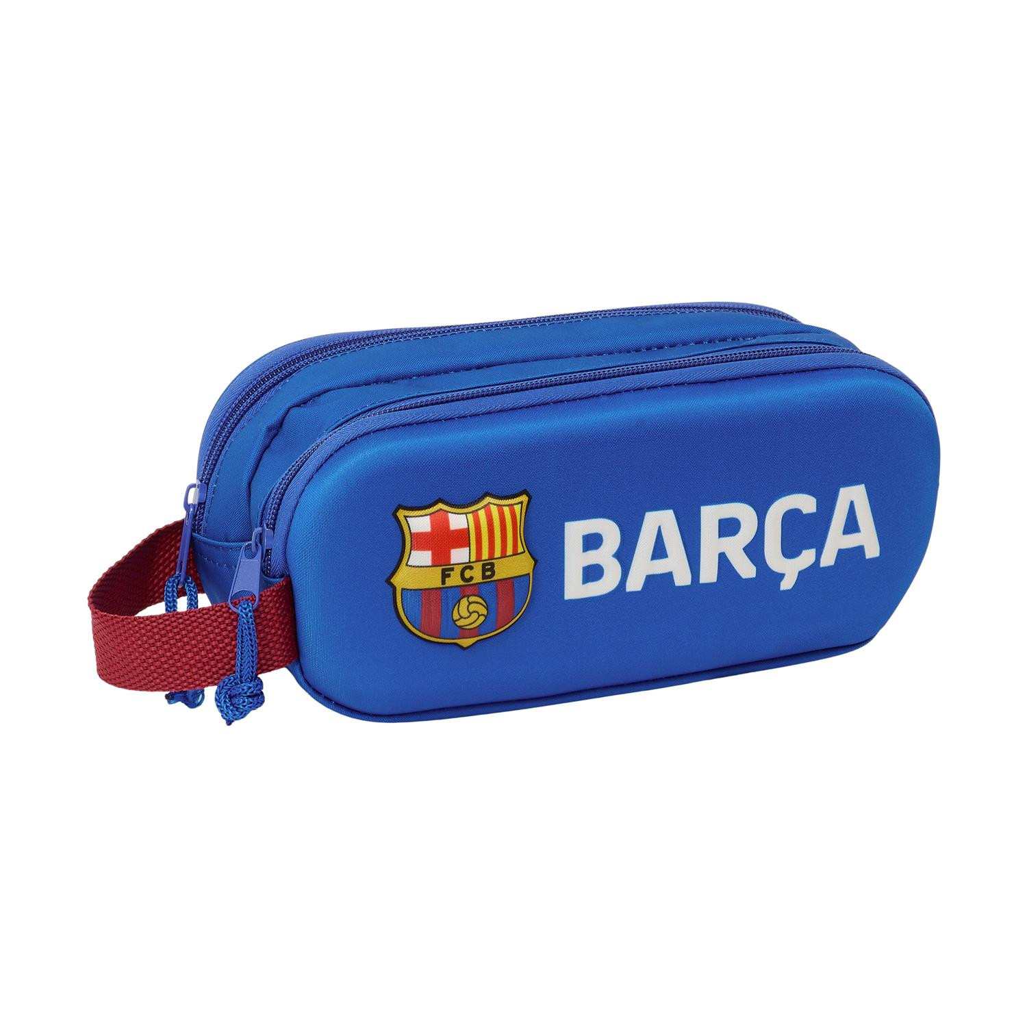 Estojo Duplo 3D FC Barcelona Safta