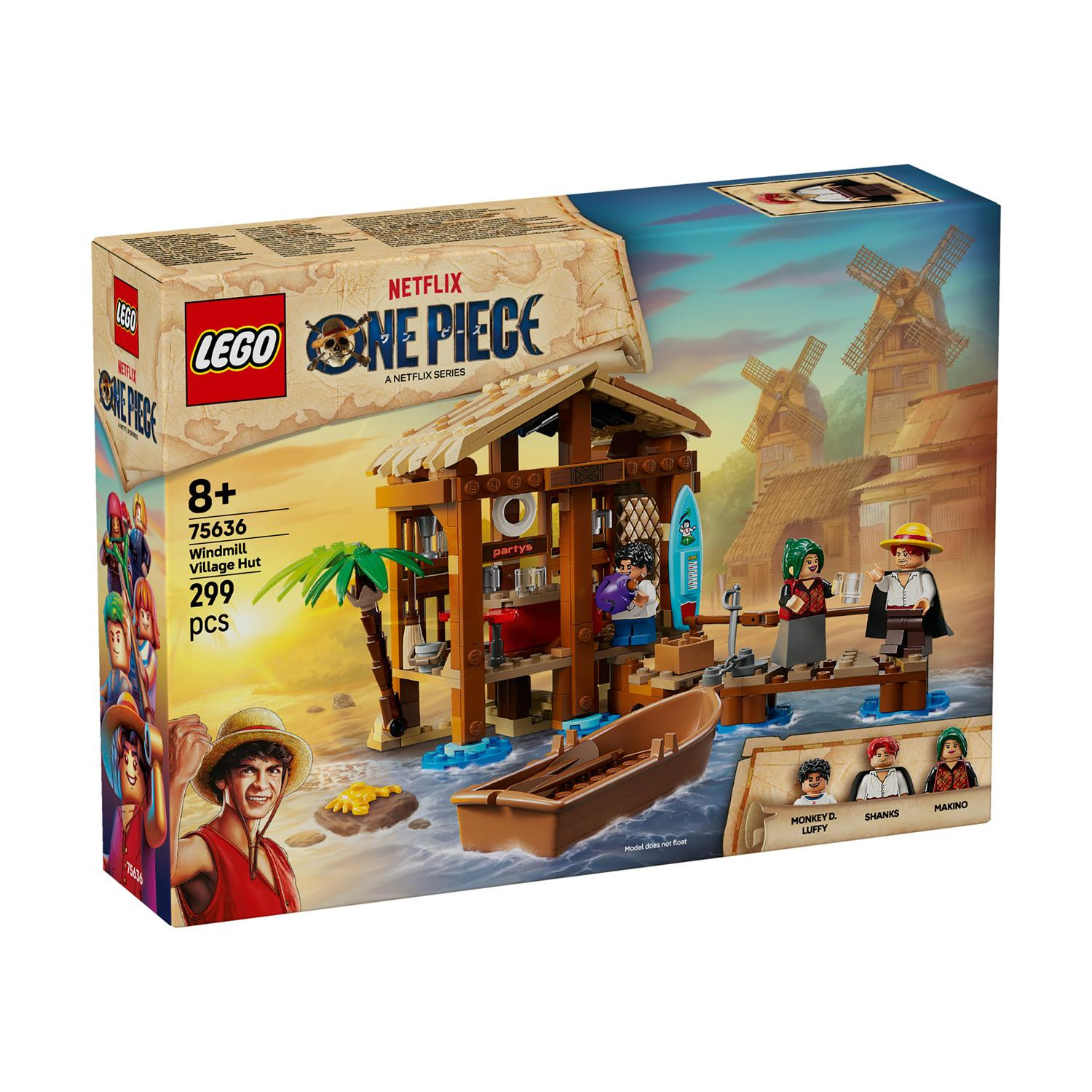 LEGO One Piece Windmill Village Hut 75636
