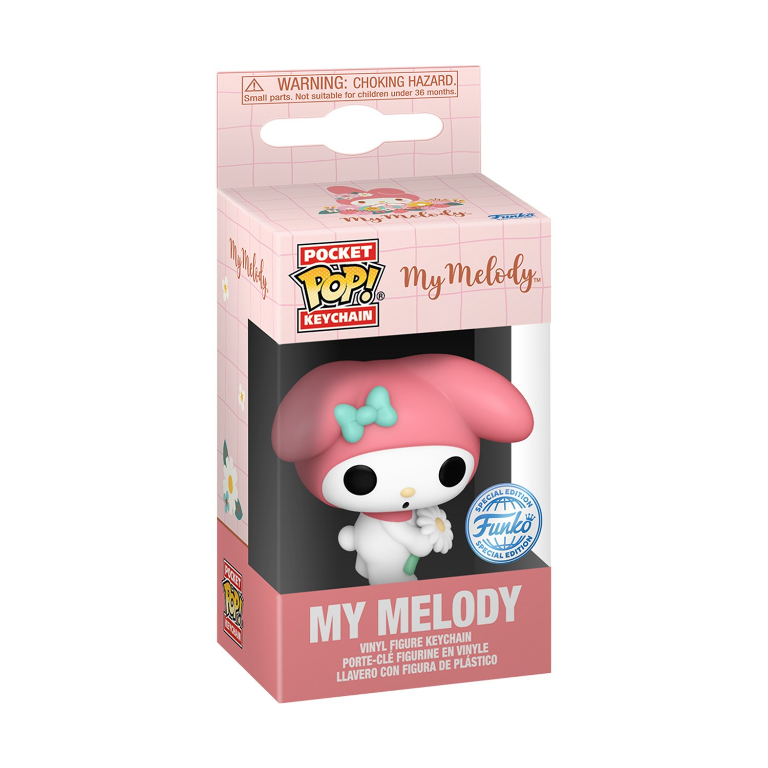 Llavero Funko Pop! Keychain Sanrio My Melody with Flower