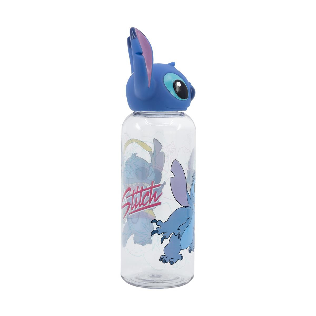 Garrafa Stitch Flowers 3D 560 ml Disney Stor