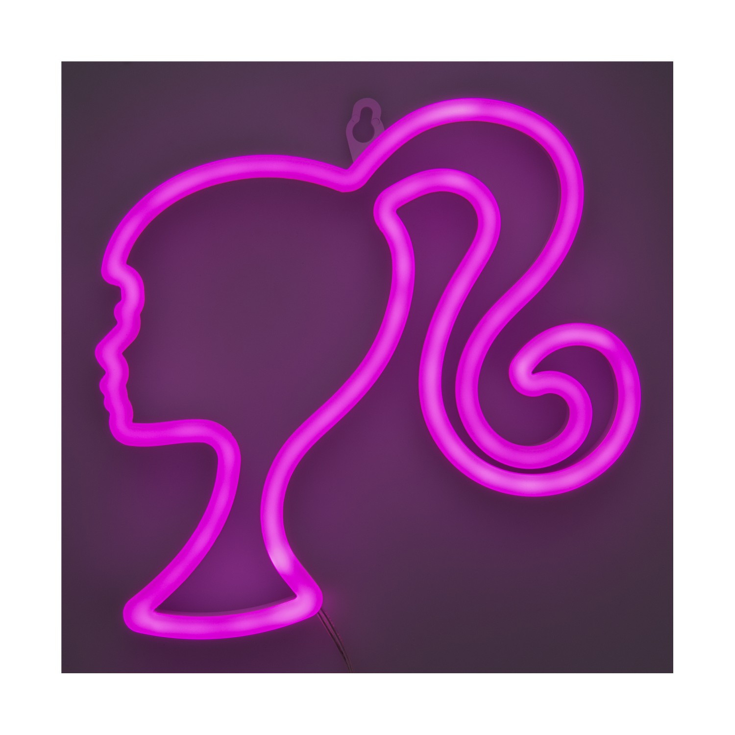 Candeeiro LED Neon Barbie Silhueta de Parede Paladone