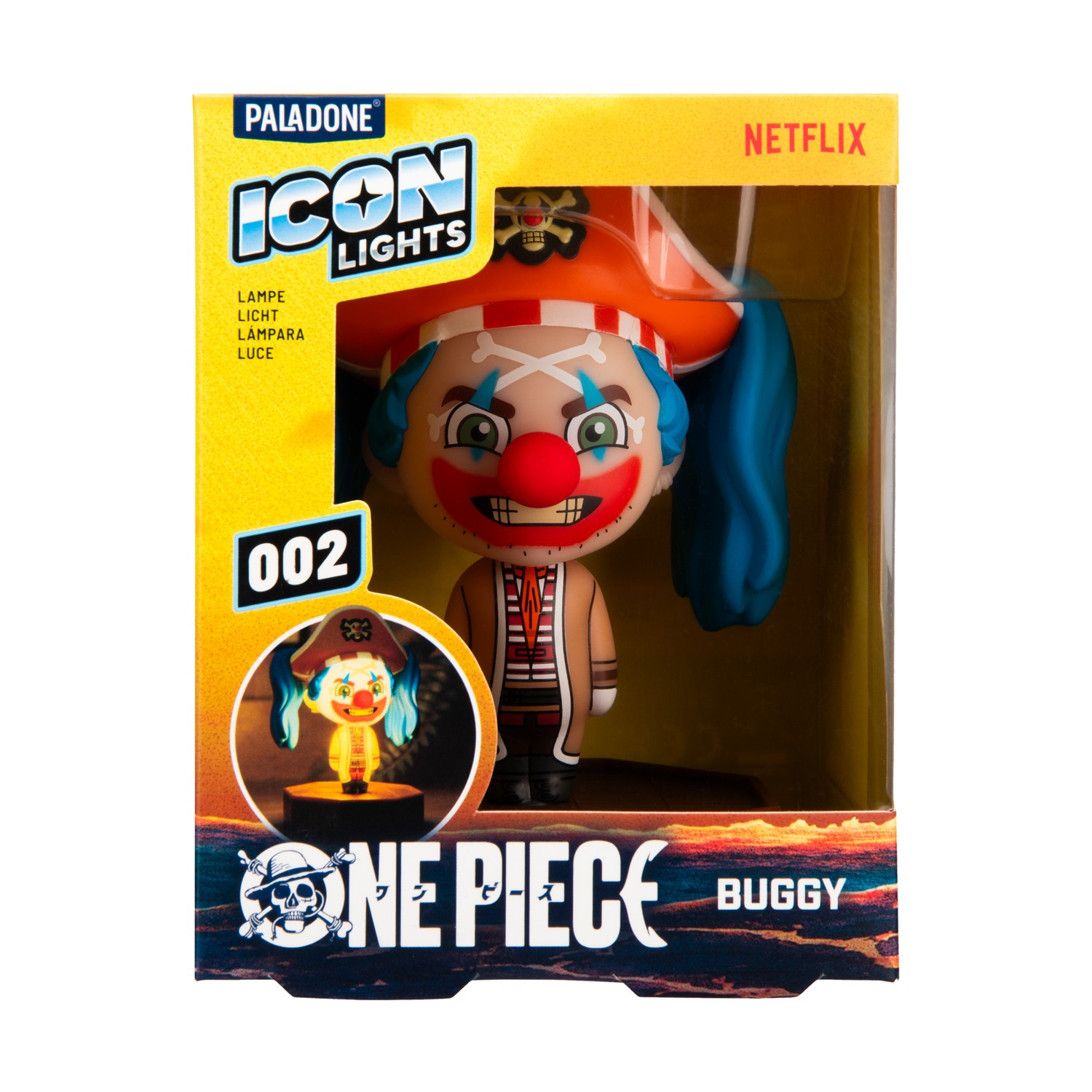 Luz Icon One Piece Buggy the Clown Paladone