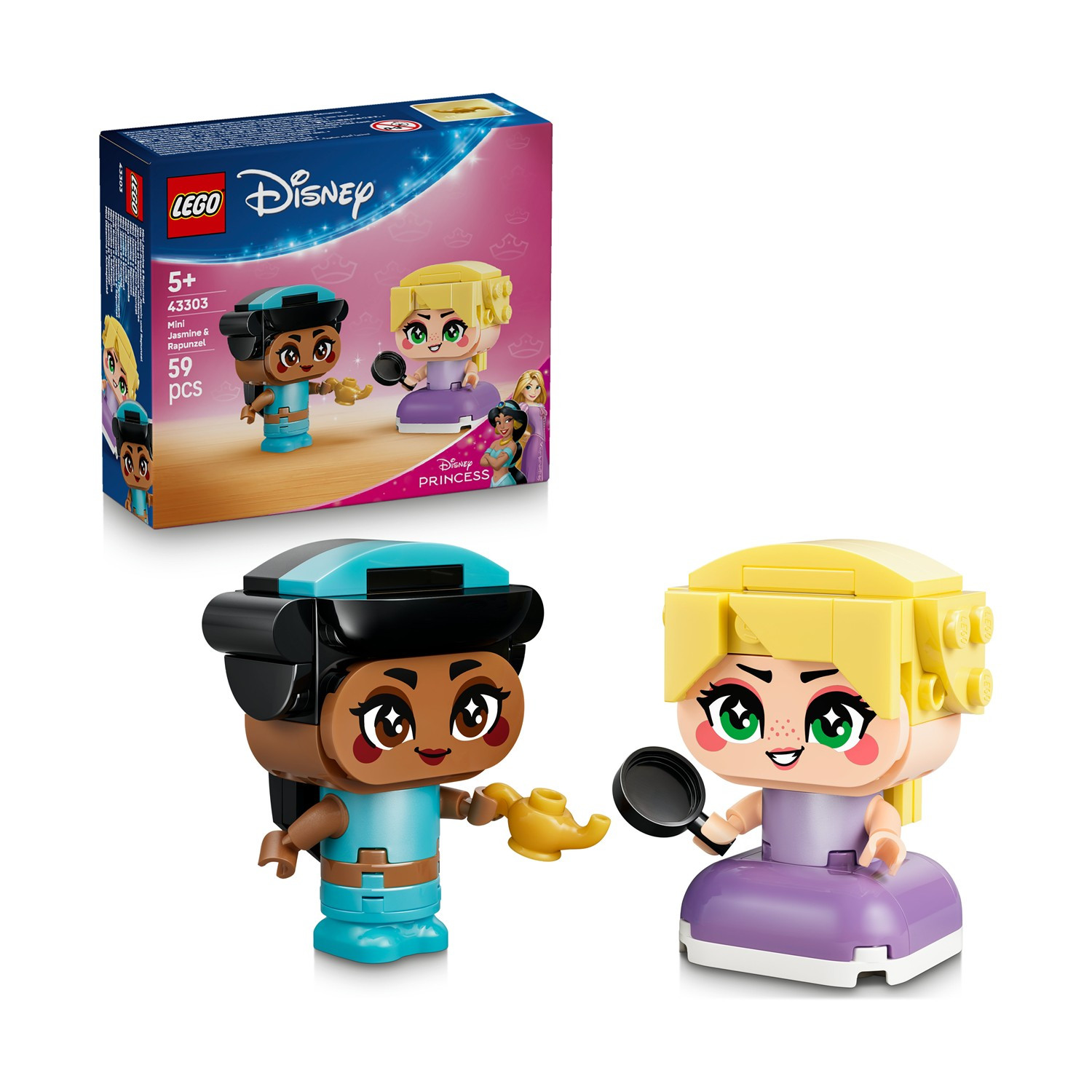 LEGO Disney Princess Mini Jasmine & Rapunzel 43303