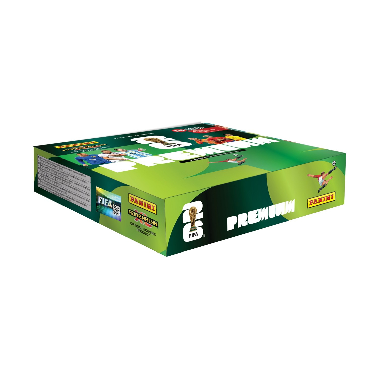 Cartas Colecionáveis Panini FIFA World Cup 2026 Premium Flow Pack Box