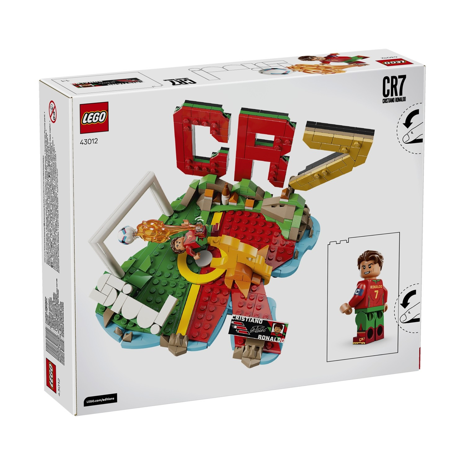 LEGO Cristiano Ronaldo Football Highlights Building Set 43012