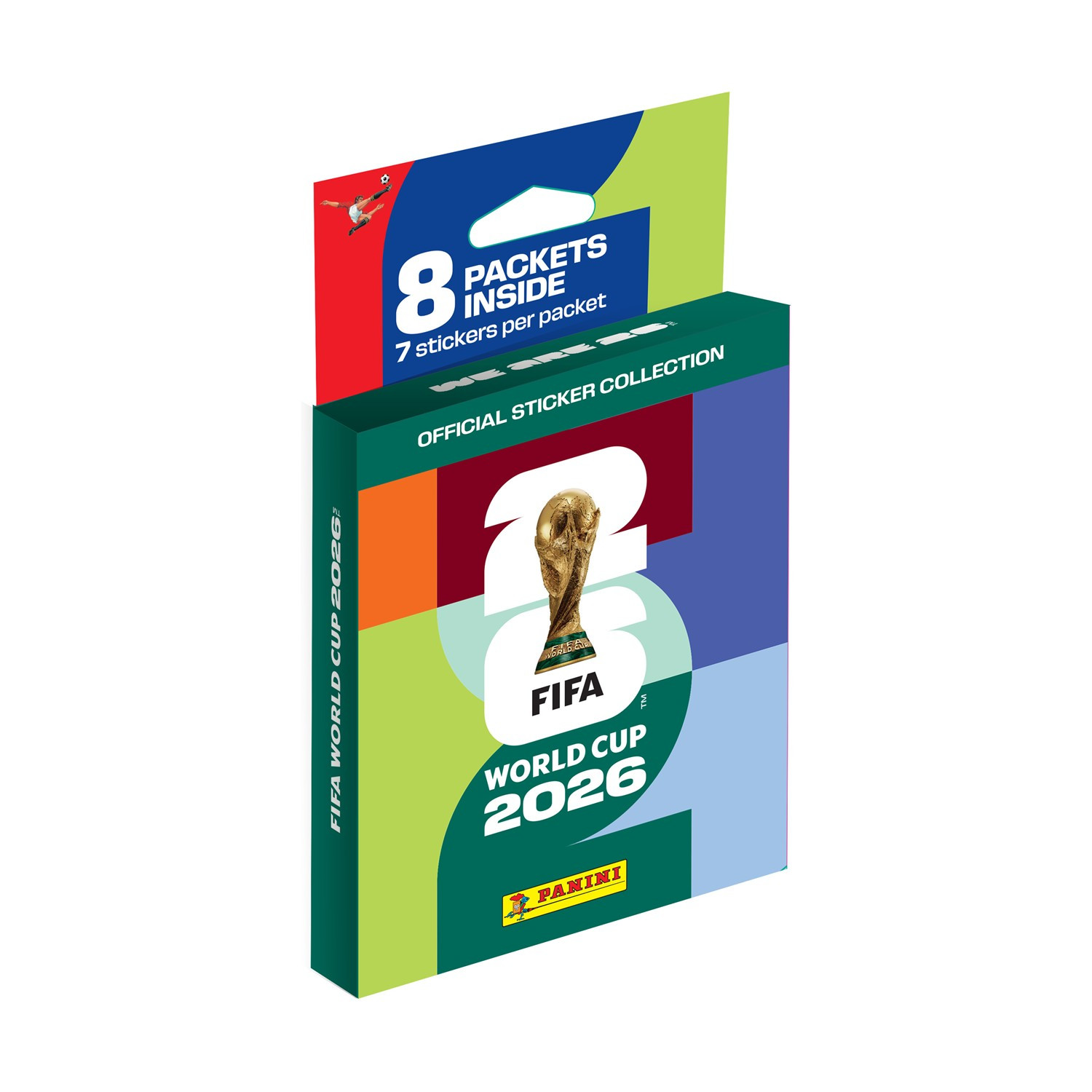 Cromos Panini FIFA World Cup 2026 Ecoblister 8 Saquetas