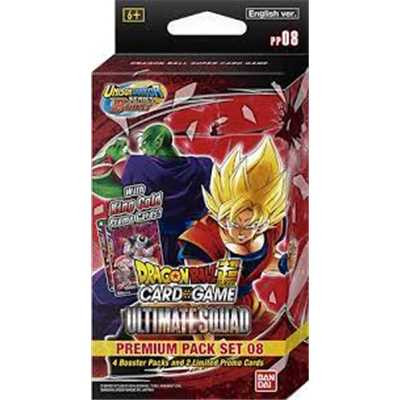 Dragon Ball Super Card Game Premium Pack Set 08 Ultimate Squad Bandai