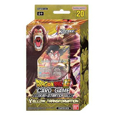 Dragon Ball Super Card Game Starter Deck Yellow Transformation SD20 Bandai