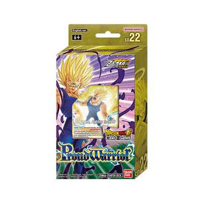Dragon Ball Super Card Game Starter Deck Proud Warrior SD22 Bandai