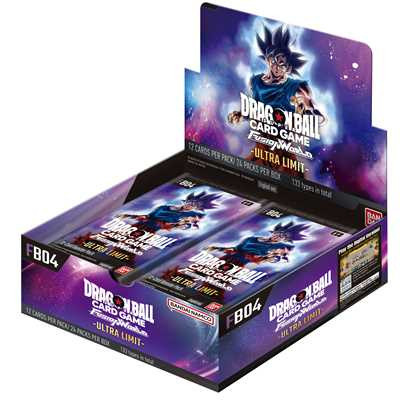 Dragon Ball Super Card Game Fusion World Ultra Limit FB04 Booster Box Bandai