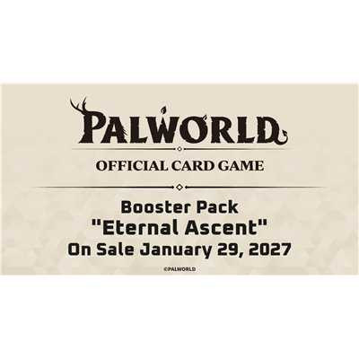 Booster Box Palworld OFFICIAL CARD GAME Eternal Ascent BP-03 Inglês
