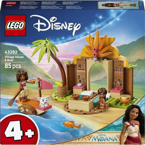 LEGO Disney Moana Village House and Boat 43282
