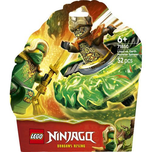 LEGO NINJAGO Toupie Lloyd vs Monstre de la Terre 71850