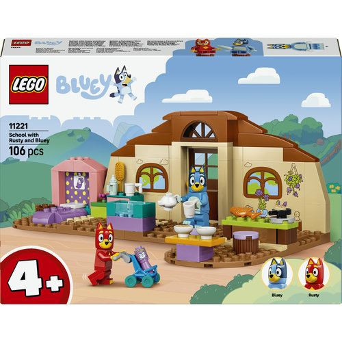 LEGO Bluey School with Rusty and Bluey 11221