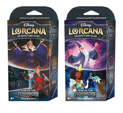 Disney Lorcana TCG - Rise of the Floodborn Starter Deck - English - Amber / Sapphire