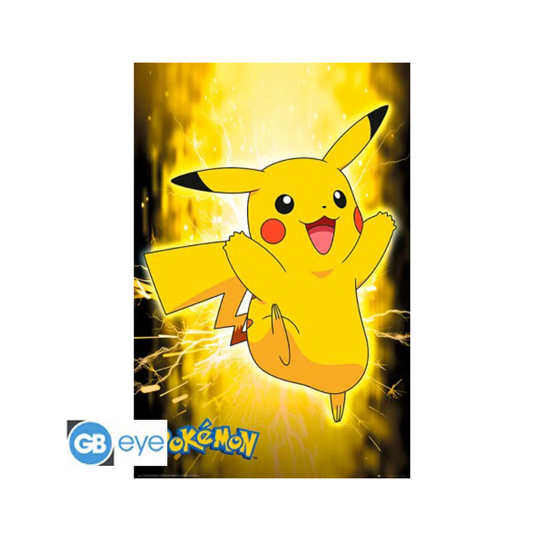 Pokémon Pikachu Neon - Maxi Poster 91.5x61cm