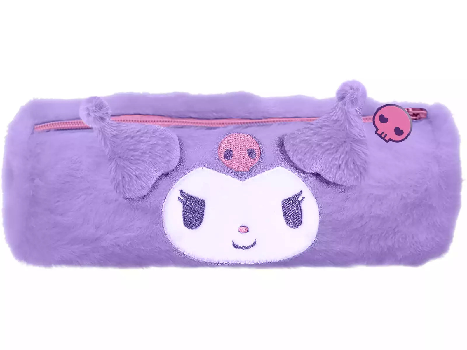Sanrio Kuromi Estojo Redondo de Peluche