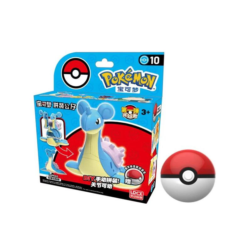 Pokémon Buildable Figure Lapras with Poké Ball LDCX
