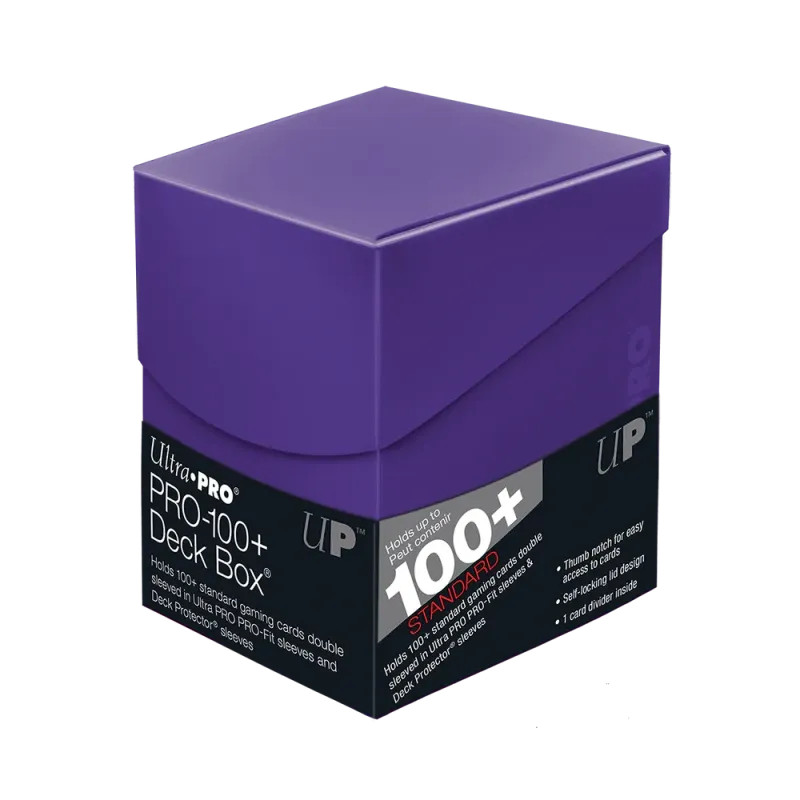 Ultra Pro 100+ Deck Box - Eclipse Royal Purple