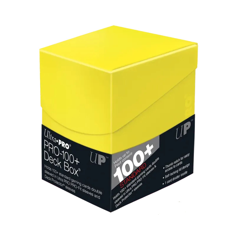 Ultra Pro: Eclipse Pro 100+ Deck Box - Lemon Yellow