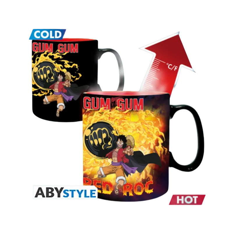 One Piece Luffy vs Kaido Heat-Sensitive Mug ABYstyle