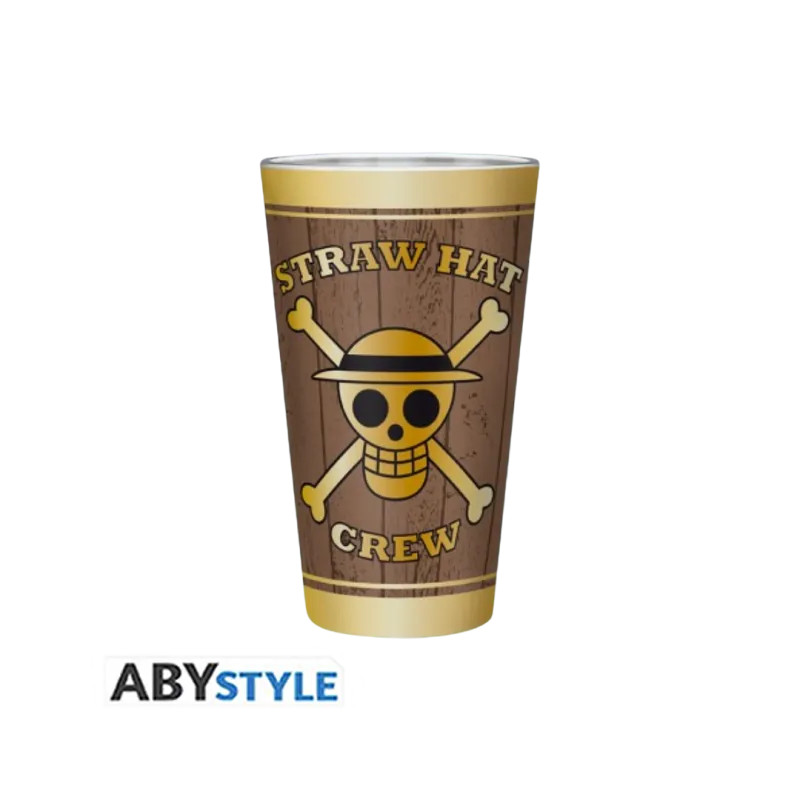 One Piece Copo Grande 400ml Skulls Oficial ABYstyle