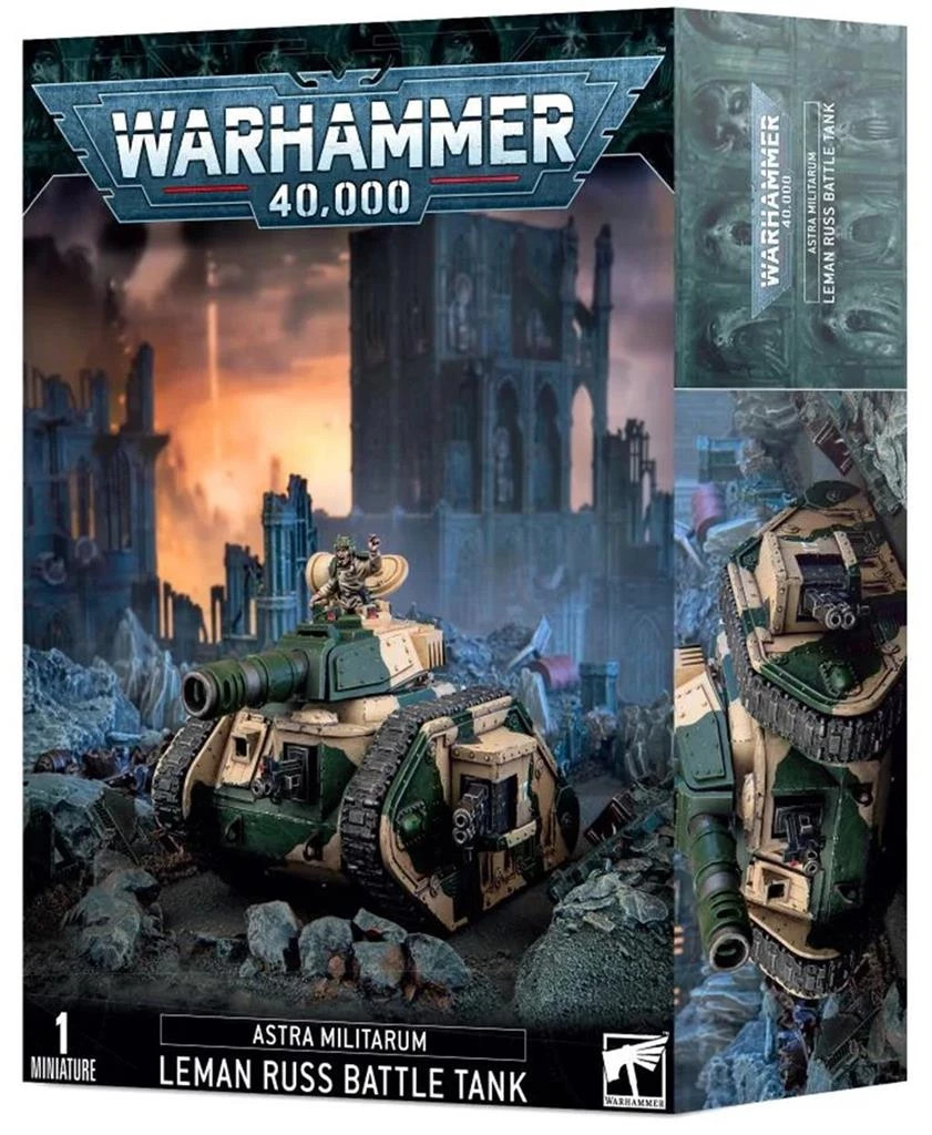 Warhammer 40k Astra Militarum Char de Combat Leman Russ Games Workshop