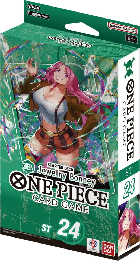 One Piece Card Game Starter Deck Green Jewelry Bonney ST-24 Bandai