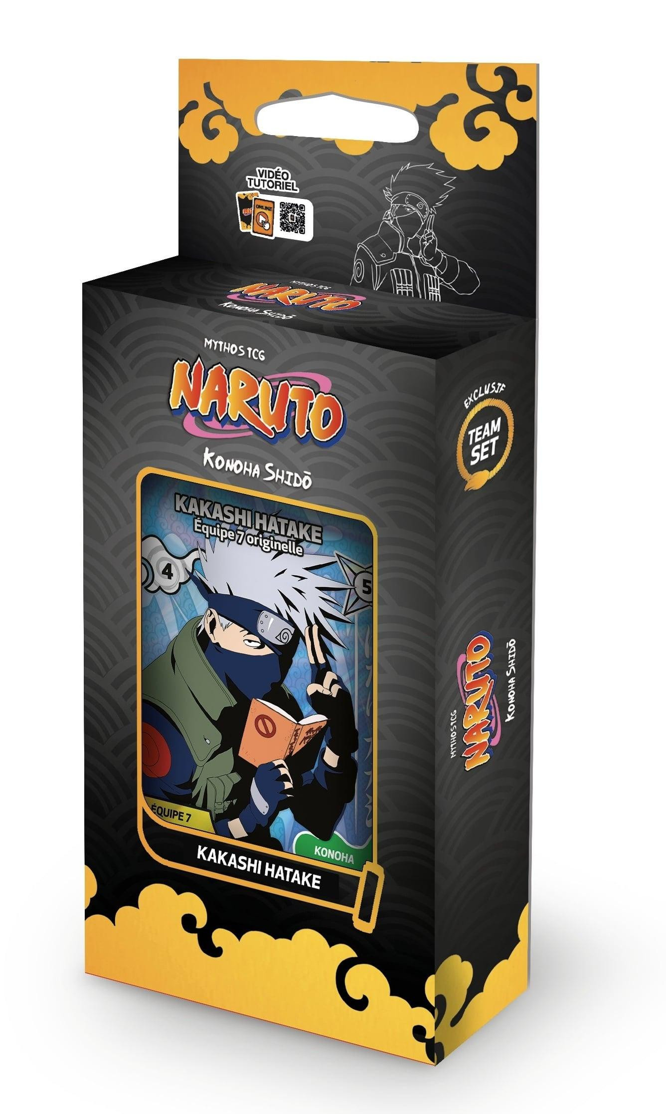 Naruto TCG Team Set 2ª Edição Kakashi Francês