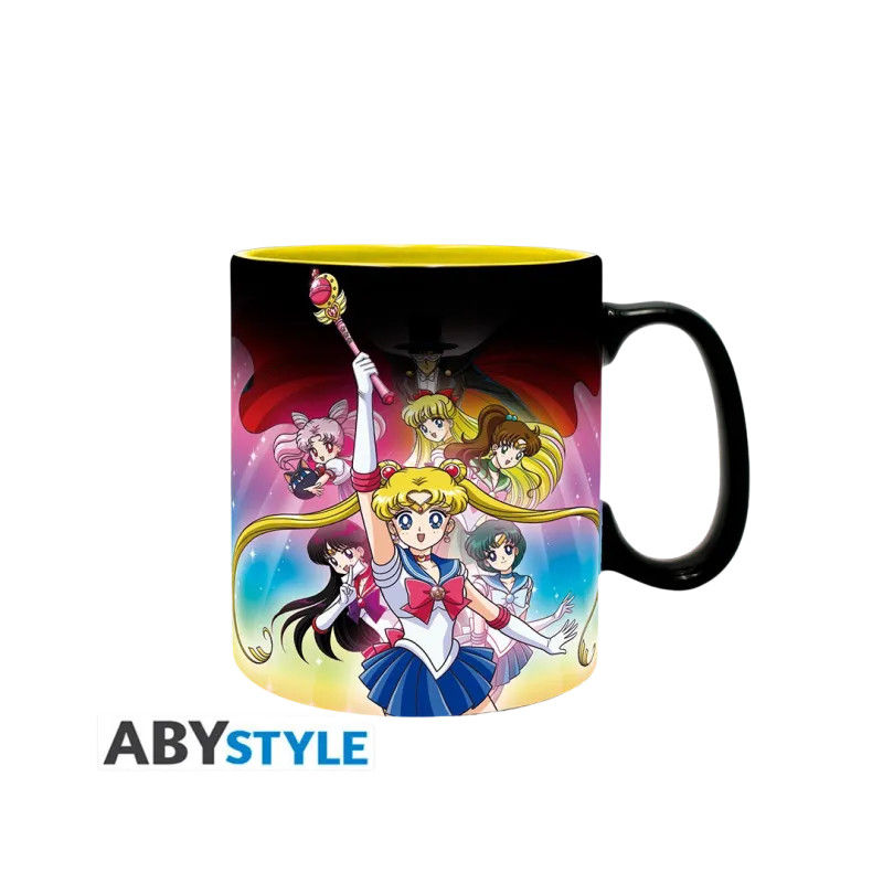 Caneca Termossensível Sailor Moon Group 460 ml