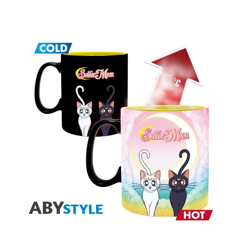 Sailor Moon Group Heat-Sensitive Mug 460 ml