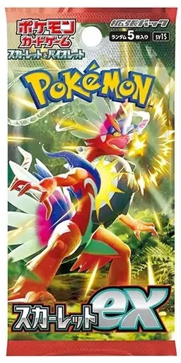 Pokémon TCG Scarlet ex Booster Pack (Japonês)